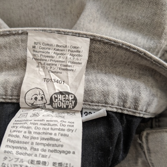 Cheap Monday Skinny Straight Leg Jean - Picture 5 of 5